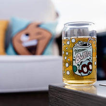 M. Bubbles Soda Can Glass